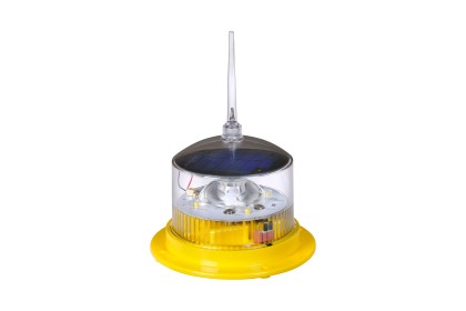 1-2 Mile Solar Marine Light - Yellow
